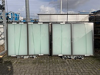 Aluminium kozijnen met raam (22x) - afbeelding 2 van  6