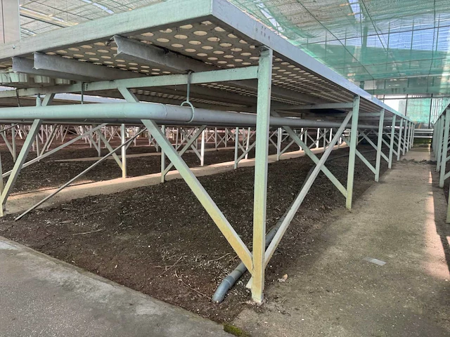 Aluminium kweektafel (1,82x12,00mtr) (6x) - afbeelding 4 van  12