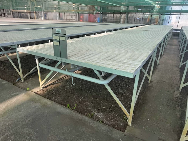Aluminium kweektafel (1,82x12,00mtr) (6x) - afbeelding 1 van  12