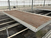 Aluminium kweektafel (4,50x1,63 mtr) (50x) - afbeelding 5 van  15