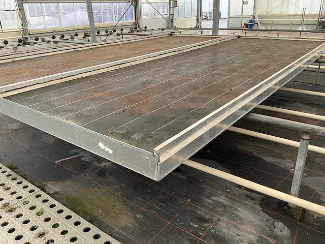 Aluminium kweektafel (4,50x1,63 mtr) (50x) - afbeelding 8 van  16