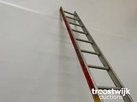 Aluminium ladder - afbeelding 2 van  3