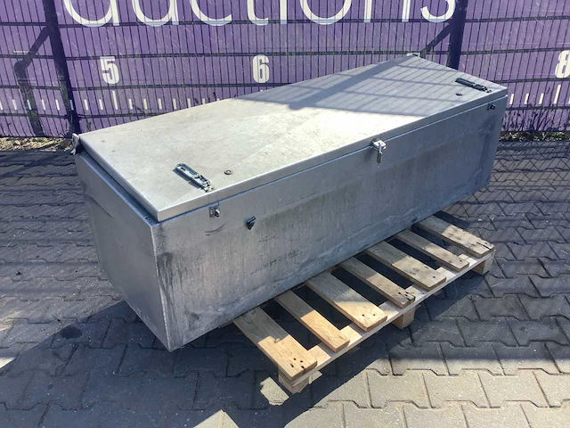 Aluminium opbergkist t.b.v. bedrijfswagen/pick-up - afbeelding 3 van  6