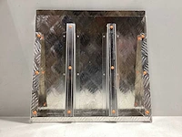 Aluminium oprijplaat/traanplaat koppelbaar 49,5x48x8(4x) - afbeelding 4 van  5