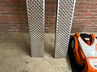 Aluminium oprijplank (2x) - afbeelding 2 van  5