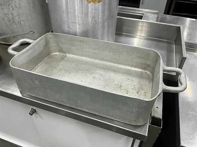 Aluminium pannen en braadslede (4x) - afbeelding 6 van  7