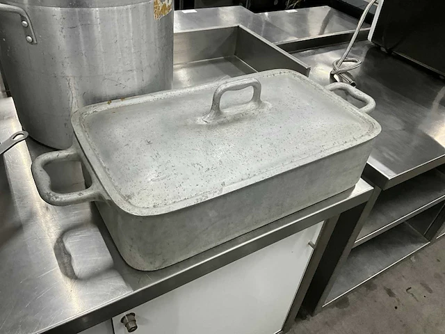 Aluminium pannen en braadslede (4x) - afbeelding 7 van  7