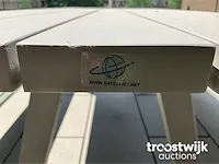 Aluminium picknicktafel - afbeelding 6 van  6