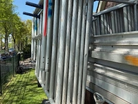 Aluminium rolsteiger op aanhanger, kelfort, grijs / chroom - afbeelding 8 van  24