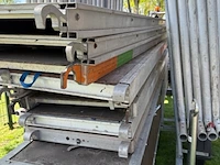 Aluminium rolsteiger op aanhanger, kelfort, grijs / chroom - afbeelding 9 van  24