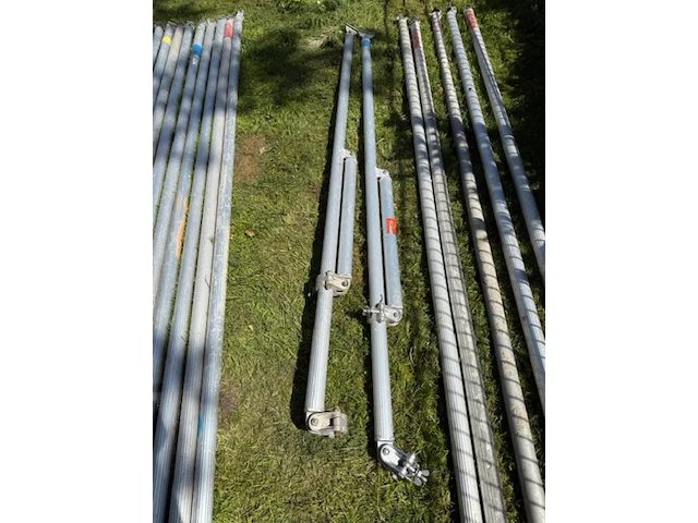 Aluminium rolsteiger op aanhanger, kelfort, grijs / chroom - afbeelding 15 van  24