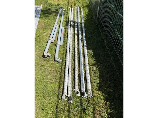 Aluminium rolsteiger op aanhanger, kelfort, grijs / chroom - afbeelding 16 van  24