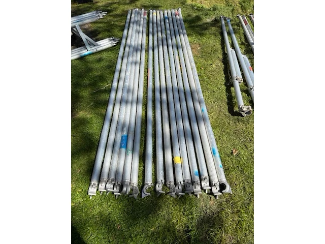 Aluminium rolsteiger op aanhanger, kelfort, grijs / chroom - afbeelding 17 van  24
