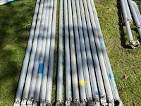 Aluminium rolsteiger op aanhanger, kelfort, grijs / chroom - afbeelding 17 van  24