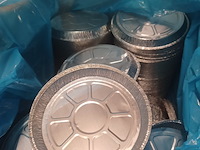 Aluminium schaal aantal ruim 600 stuks. - afbeelding 5 van  7