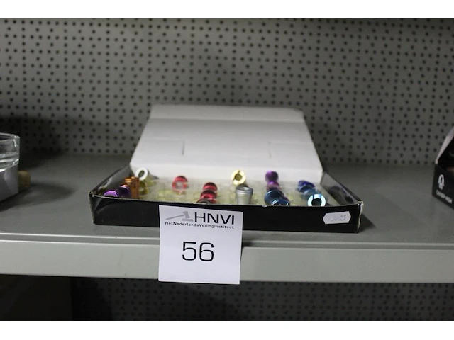 Aluminium sigarettendovers in diverse kleuren circa 20 stuks - afbeelding 1 van  2