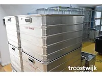 Aluminium stapelbare opslagkisten - afbeelding 3 van  4