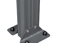 Aluminium terrasoverkapping borneo 3 x 3 m - grijs - afbeelding 3 van  9