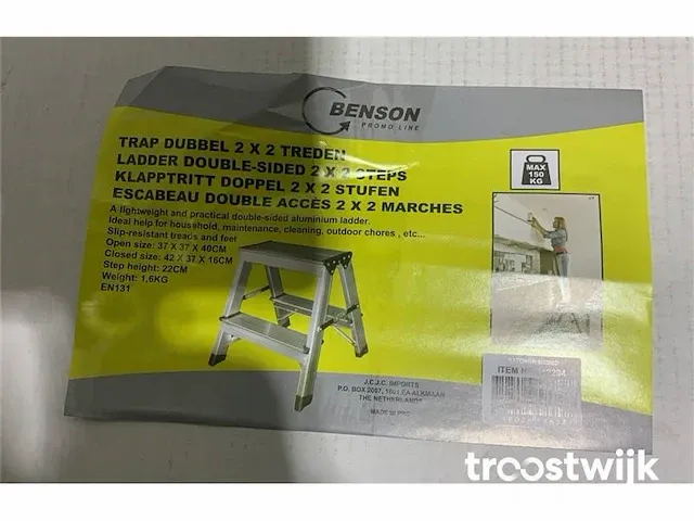 Aluminium trap - afbeelding 3 van  3