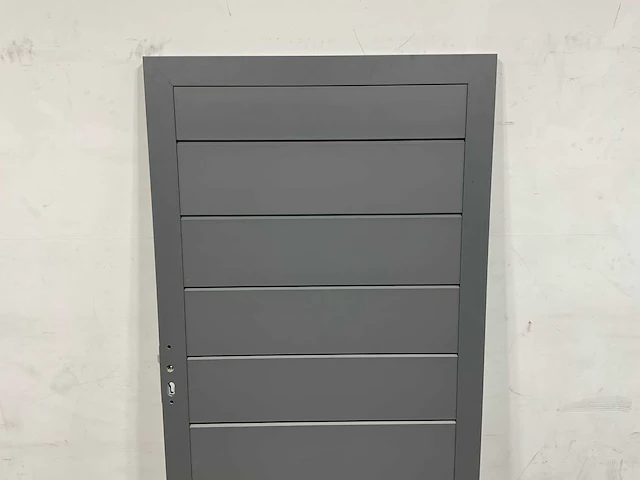 Aluminium tuindeur - antraciet - 183x93 cm - afbeelding 4 van  9
