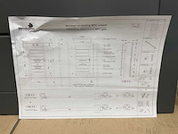 Aluminium tuindeur - antraciet - 183x93 cm - afbeelding 8 van  9