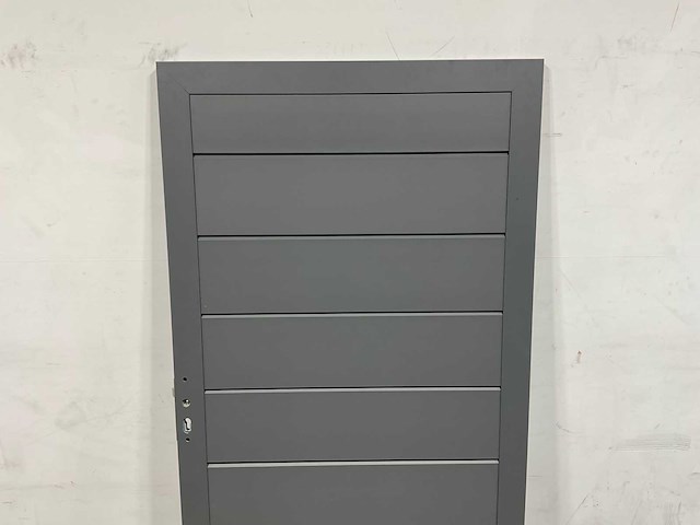 Aluminium tuindeur - antraciet - 183x93 cm - afbeelding 4 van  9