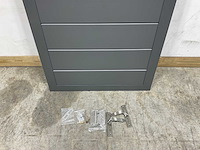 Aluminium tuindeur - antraciet - 183x93 cm - afbeelding 6 van  9