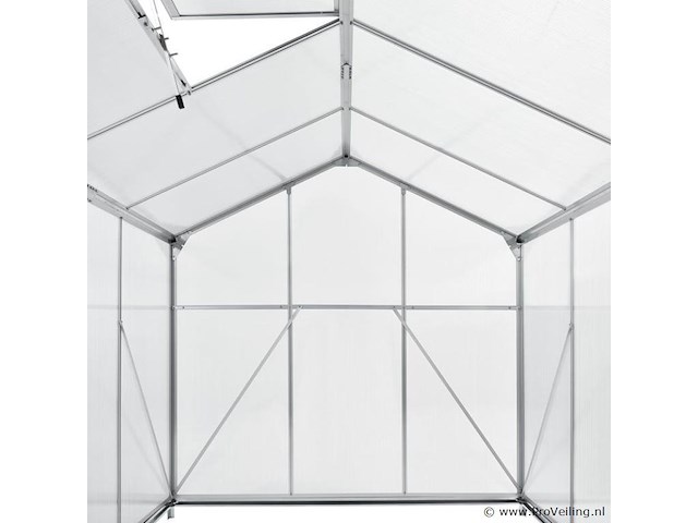 Aluminium tuinkas gh250f 4,75m² - afbeelding 3 van  14