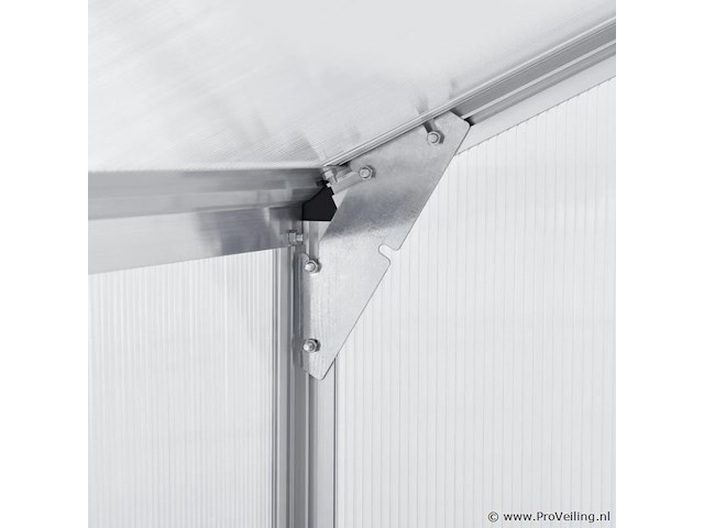 Aluminium tuinkas gh250f 4,75m² - afbeelding 8 van  14