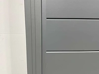 Aluminium tuinscherm - antraciet - 181,5x181,5 cm (15x) - afbeelding 3 van  4