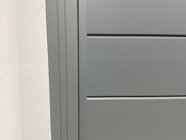 Aluminium tuinscherm - antraciet - 181,5x181,5 cm (15x) - afbeelding 3 van  4