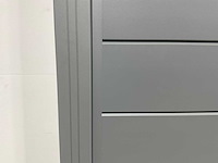 Aluminium tuinscherm - antraciet - 181,5x181,5 cm (15x) - afbeelding 3 van  4