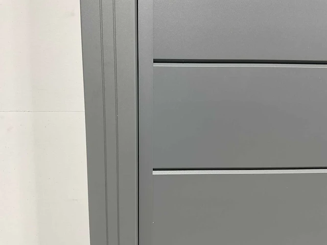 Aluminium tuinscherm - antraciet - 181,5x181,5 cm (2x) - afbeelding 3 van  4