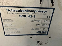 Alup sck 42-8 luchtcompressor - afbeelding 3 van  5