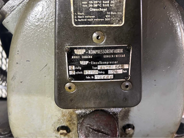 Alup zkv 400 zuigercompressor - afbeelding 12 van  12