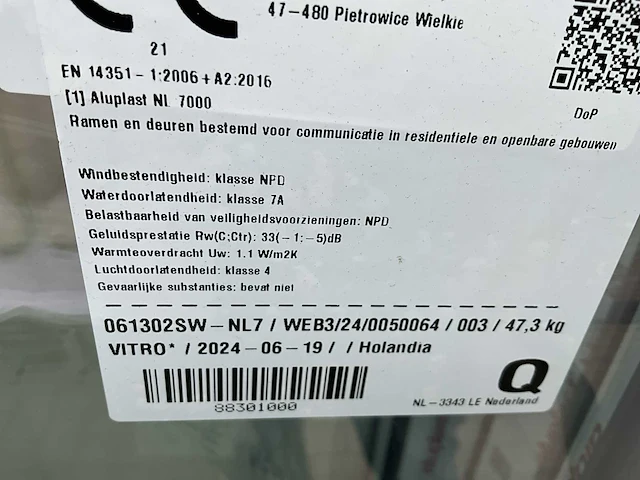 Aluplast kozijn (3x) - afbeelding 6 van  6
