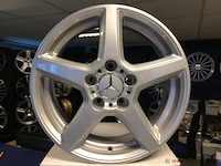 Alutec b mercedes aluminium velgenset - 5x112 6j et46 - afbeelding 2 van  2