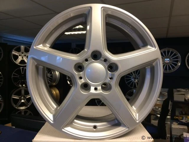 Alutec b mercedes aluminium velgenset - 5x112 6j et46 - afbeelding 1 van  2