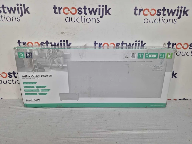 Alutherm 2500 wifi convectorkachel - afbeelding 2 van  2