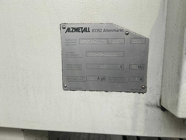 Alzmetall - rft20/1-2, ac32 - pillar drilling machine - 2001 - afbeelding 2 van  14