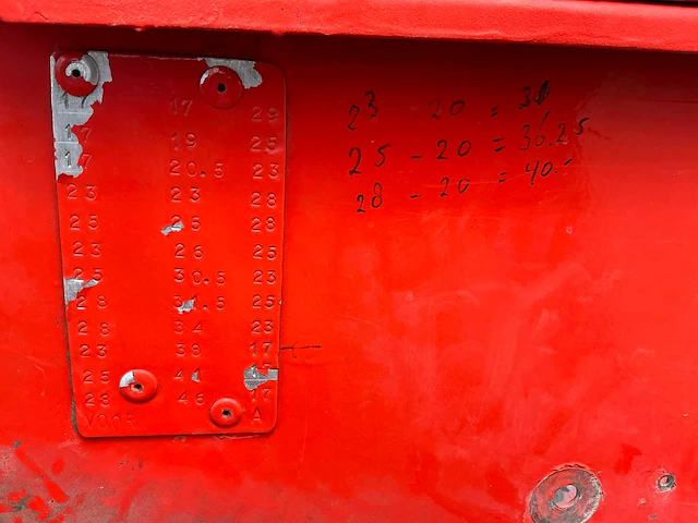 Amac 4 rijen pootmachine - afbeelding 22 van  33