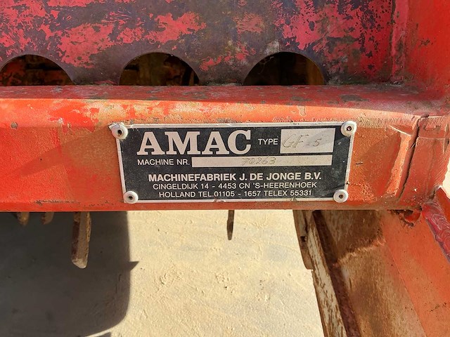 Amac gf-5 grondfrees - afbeelding 11 van  13