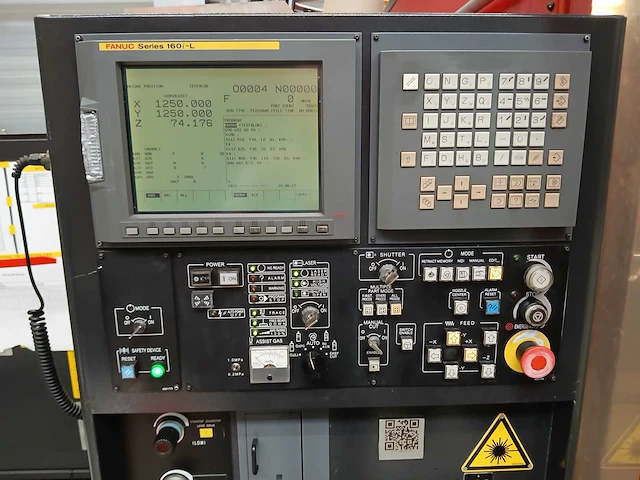 Amada - 2002 - quattro - lasersnijmachine - afbeelding 6 van  11