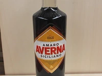 Amaro averna siciliano likeur - 70 cl - winkelverkoopprijs € 17.95