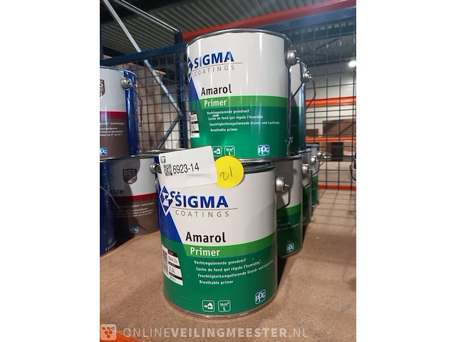 Amarol primer grachtengroen 15 liter sigma, grachtengroen - afbeelding 1 van  5