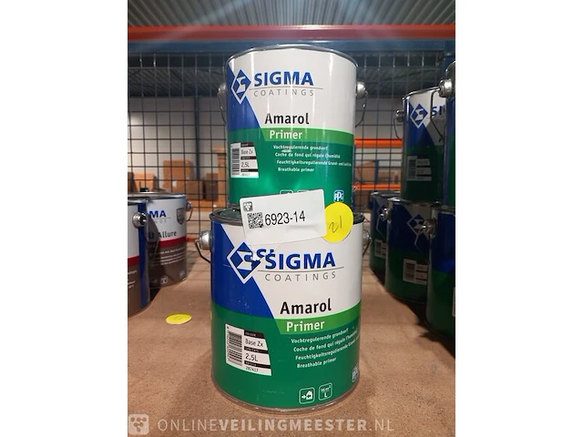 Amarol primer grachtengroen 15 liter sigma, grachtengroen - afbeelding 2 van  5