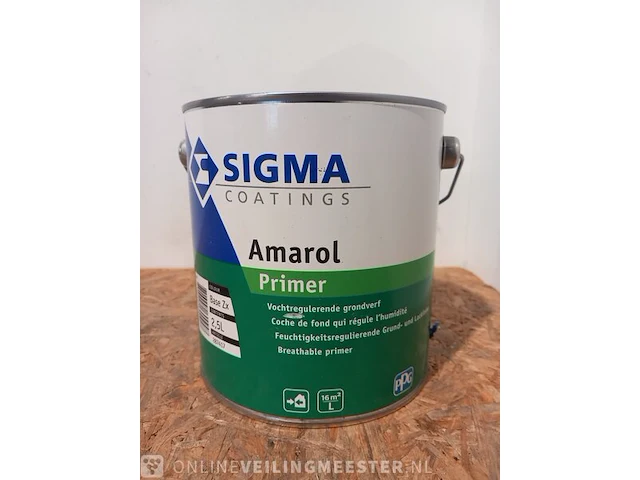 Amarol primer grachtengroen 15 liter sigma, grachtengroen - afbeelding 3 van  5