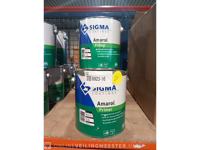 Amarol primer zwart 15 liter sigma, zwart - afbeelding 2 van  5