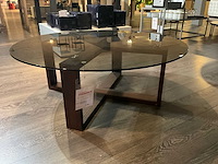 Amarone glazen ronde salontafel - afbeelding 1 van  7