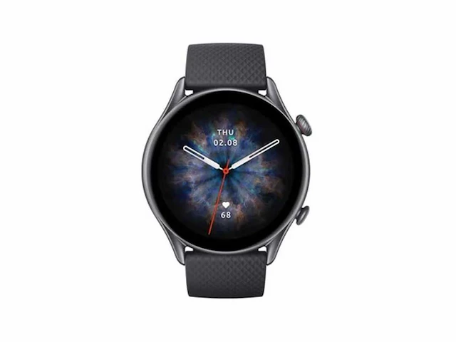 Amazfit gtr 3 pro - smartwatch - 46 mm - zwart - afbeelding 1 van  2